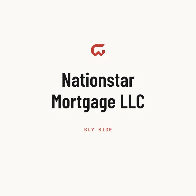 Buy side: Nationstar Mortgage LLC