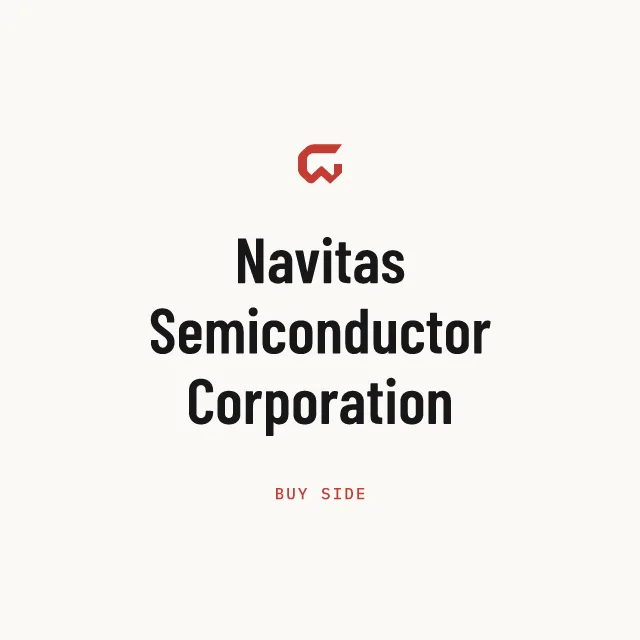 Buy side: Navitas Semiconductor Corporation