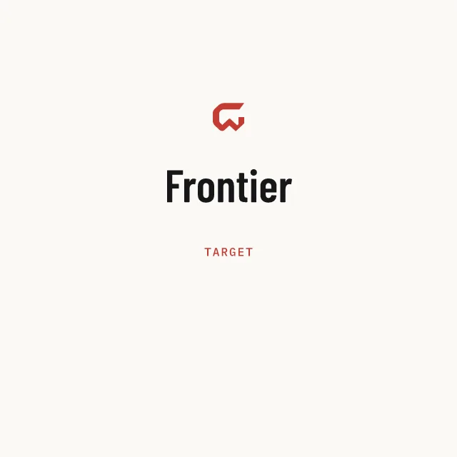 Target: Frontier