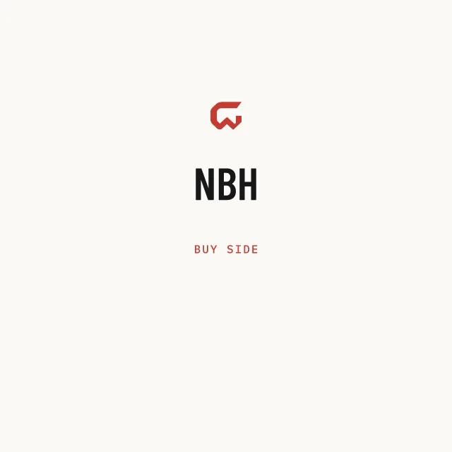 Buy side: NBH