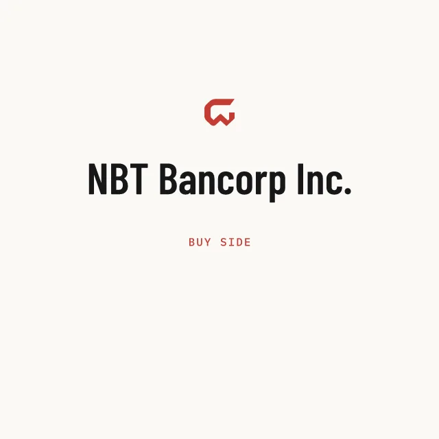 Buy side: NBT Bancorp Inc.