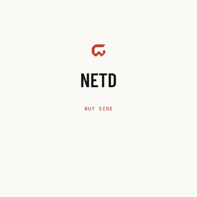 Buy side: NETD