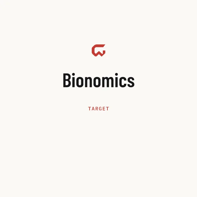 Target: Bionomics