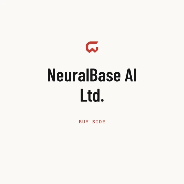Buy side: NeuralBase AI Ltd.