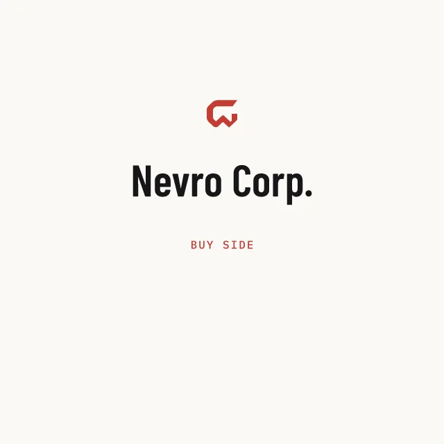 Buy side: Nevro Corp.