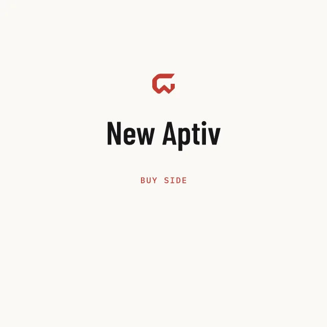 Buy side: New Aptiv
