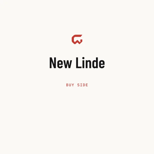 Buy side: New Linde