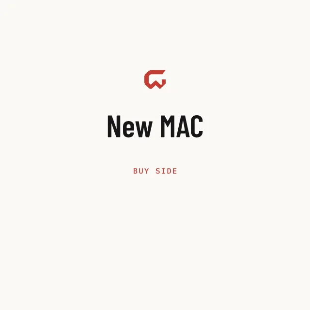Buy side: New MAC