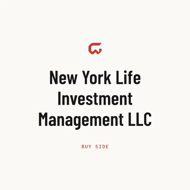 Buy side: New York Life Investment Management LLC