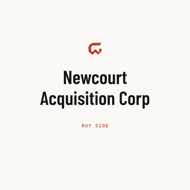 Buy side: Newcourt Acquisition Corp