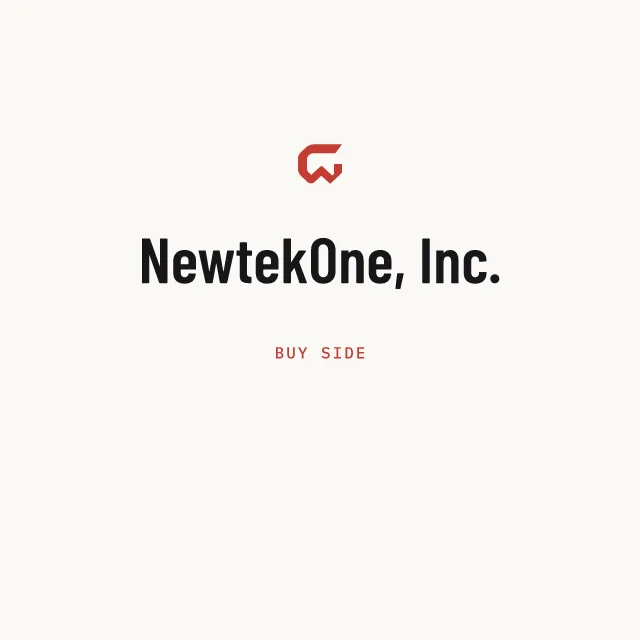 Buy side: NewtekOne, Inc.