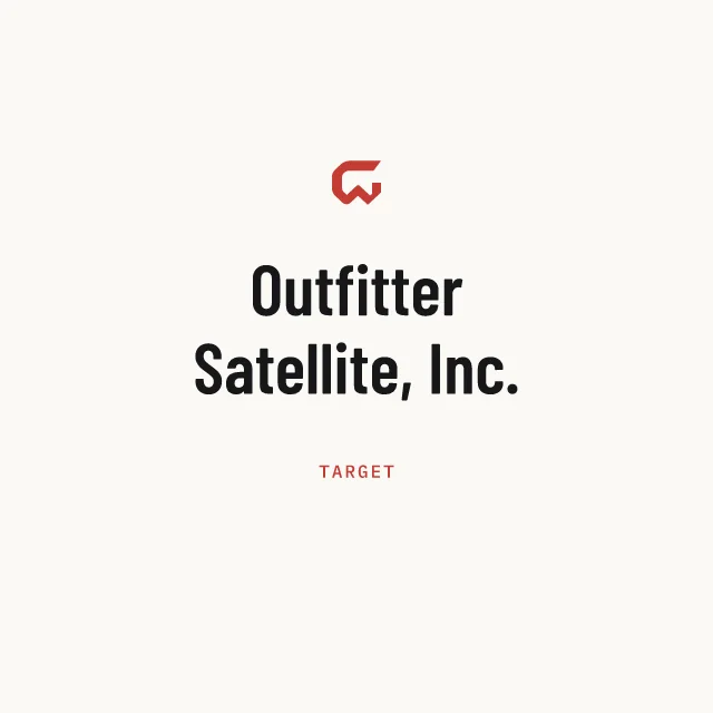 Target: Outfitter Satellite, Inc.