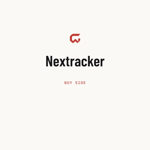 Buy side: Nextracker
