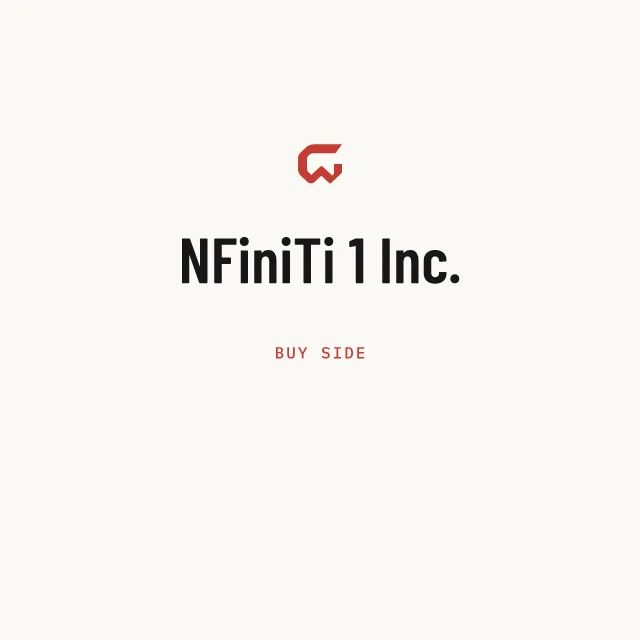 Buy side: NFiniTi 1 Inc.