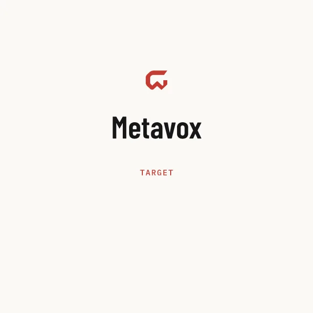 Target: Metavox