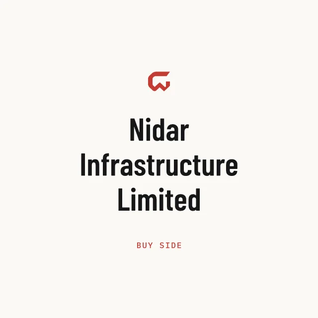 Buy side: Nidar Infrastructure Limited