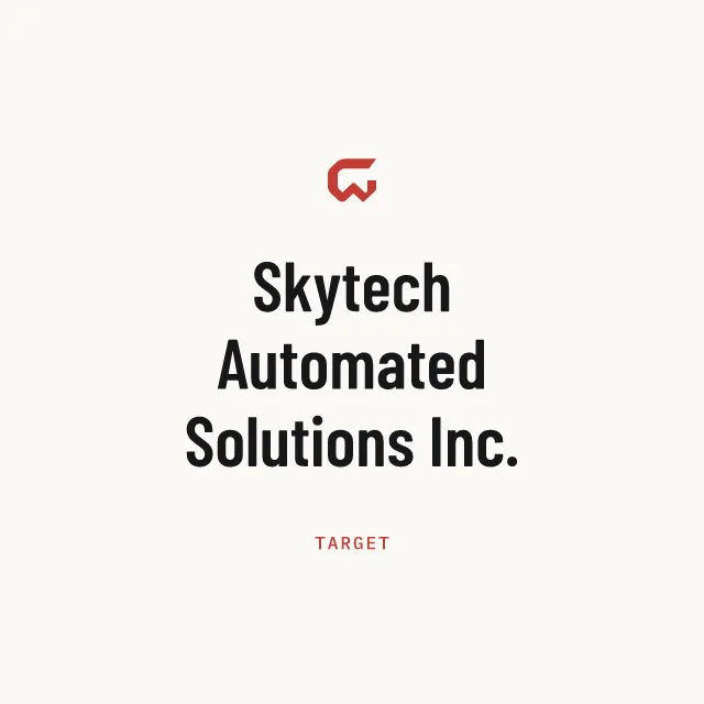 Target: Skytech Automated Solutions Inc.
