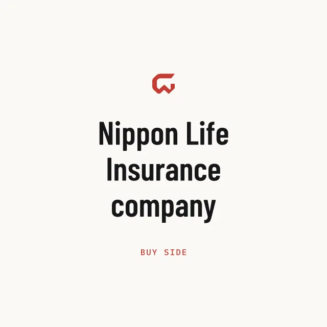 Buy side: Nippon Life Insurance company