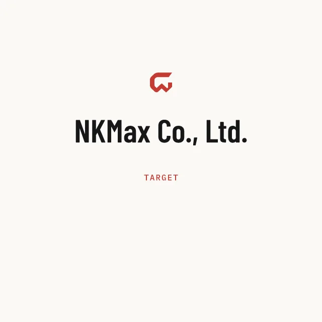 Target: NKMax Co., Ltd.