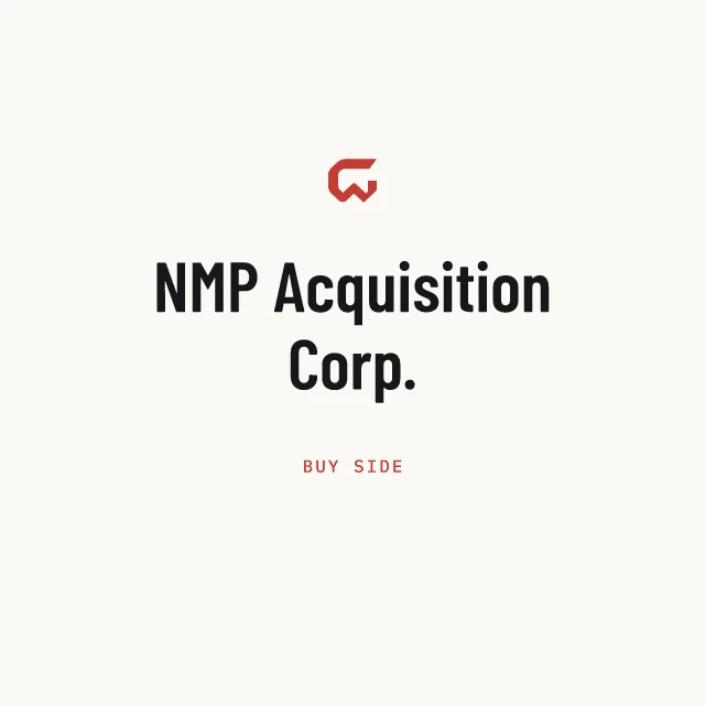 Buy side: NMP Acquisition Corp.