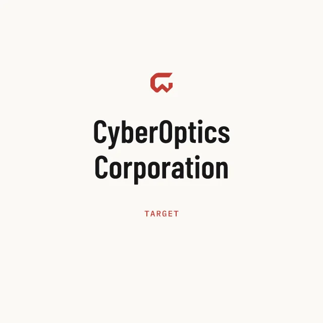 Target: CyberOptics Corporation