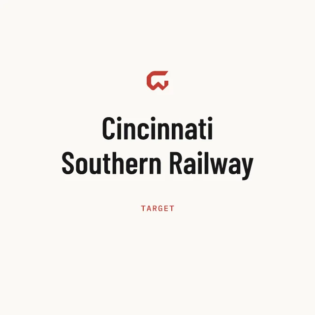 Target: Cincinnati Southern Railway