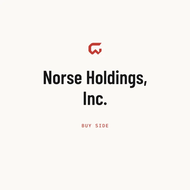 Buy side: Norse Holdings, Inc.