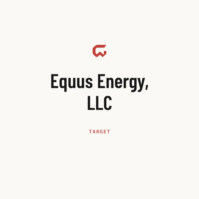 Target: Equus Energy, LLC