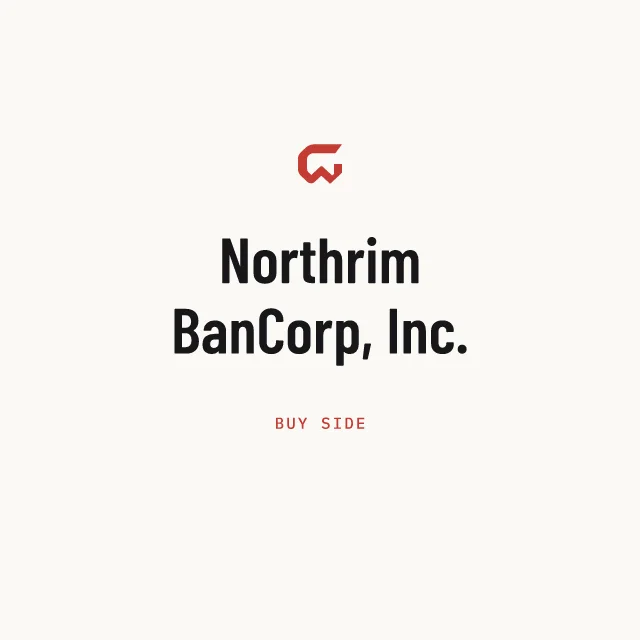 Buy side: Northrim BanCorp, Inc.
