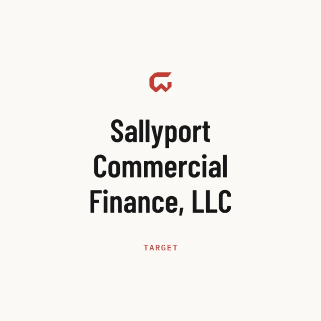 Target: Sallyport Commercial Finance, LLC