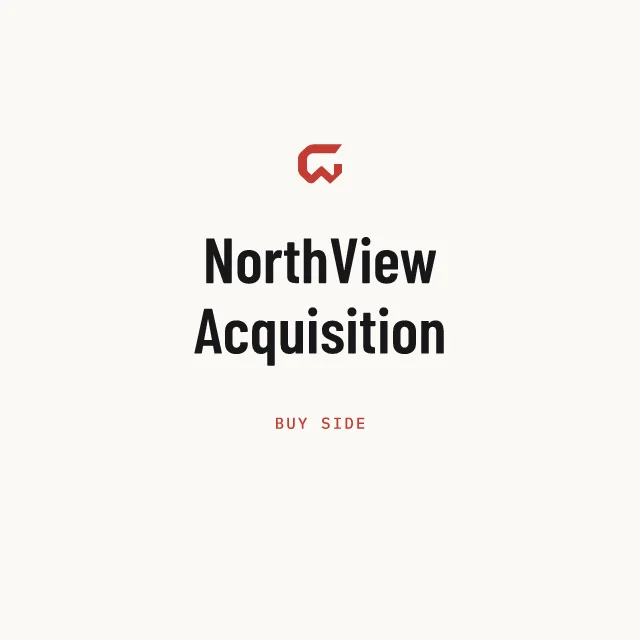 Buy side: NorthView Acquisition