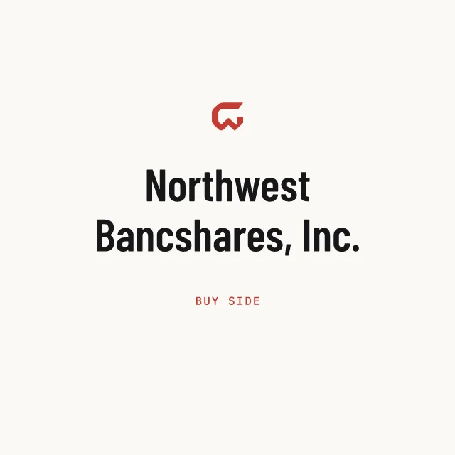 Buy side: Northwest Bancshares, Inc.