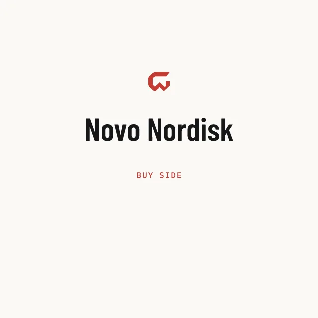 Buy side: Novo Nordisk