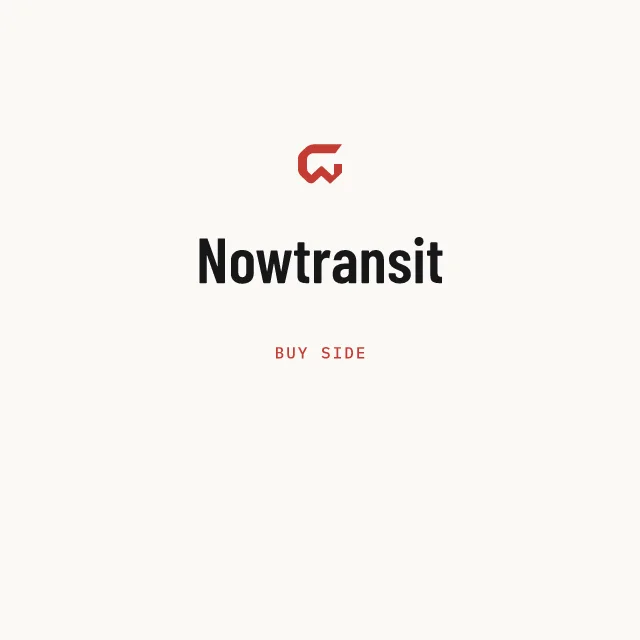 Buy side: Nowtransit