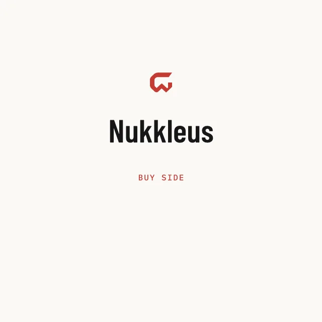 Buy side: Nukkleus
