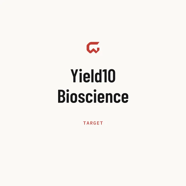 Target: Yield10 Bioscience