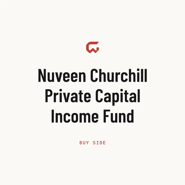 Buy side: Nuveen Churchill Private Capital Income Fund