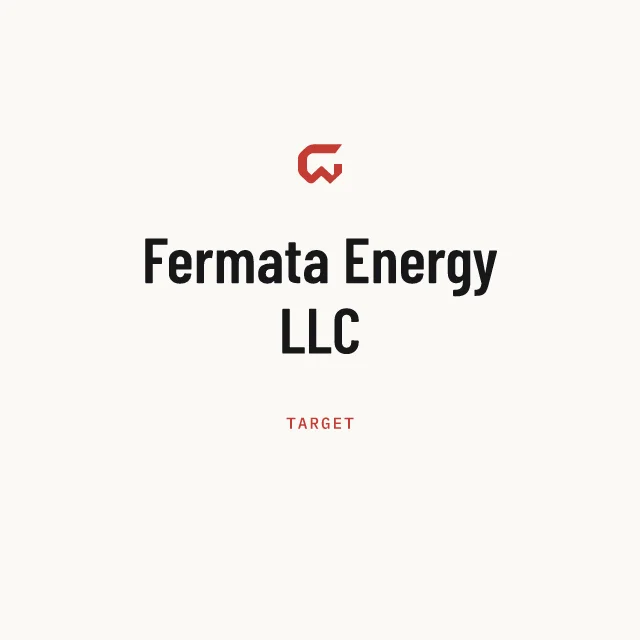 Target: Fermata Energy LLC