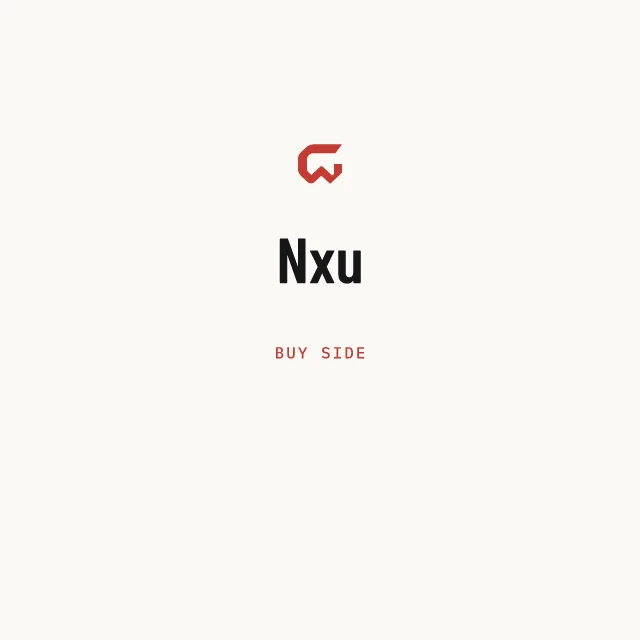 Buy side: Nxu