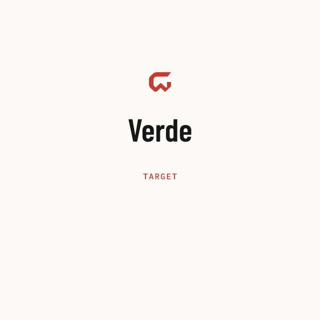 Target: Verde