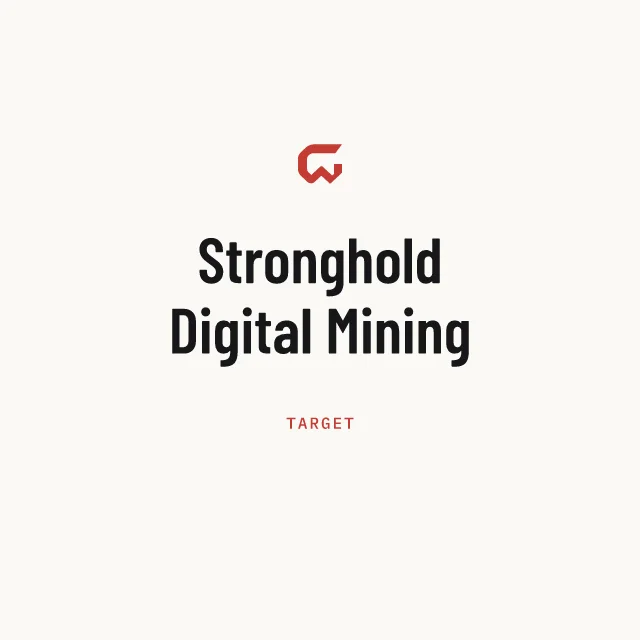 Target: Stronghold Digital Mining