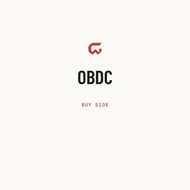 Buy side: OBDC