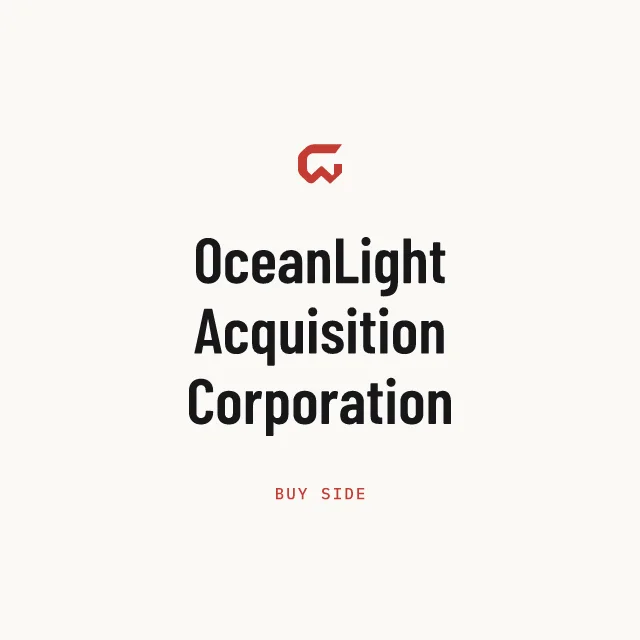 Buy side: OceanLight Acquisition Corporation