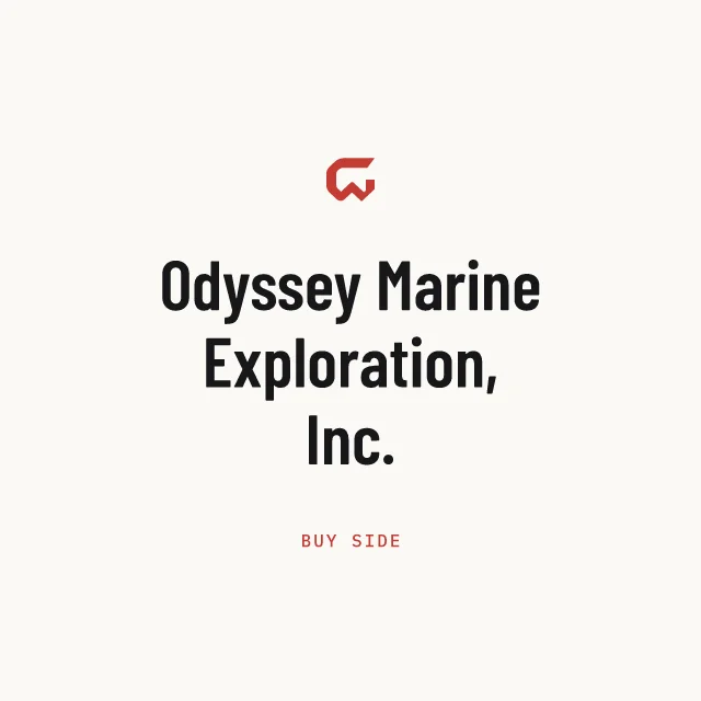 Buy side: Odyssey Marine Exploration, Inc.