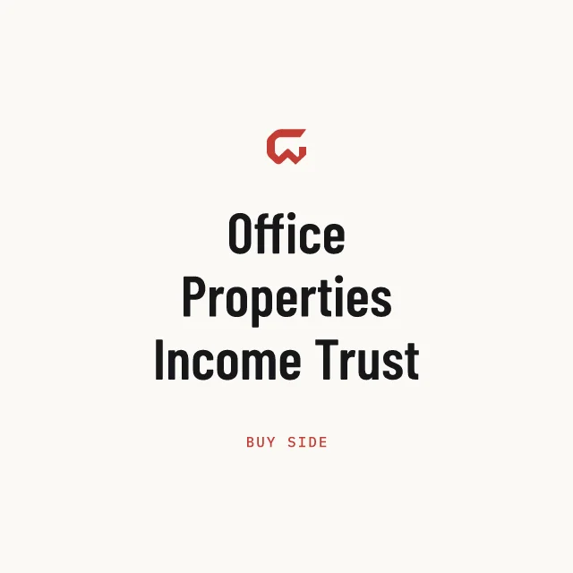 Buy side: Office Properties Income Trust