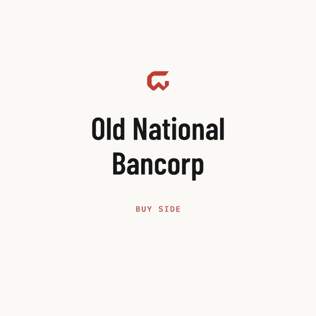 Buy side: Old National Bancorp