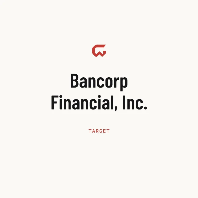 Target: Bancorp Financial, Inc.