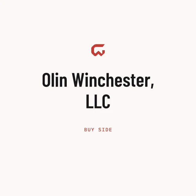 Buy side: Olin Winchester, LLC