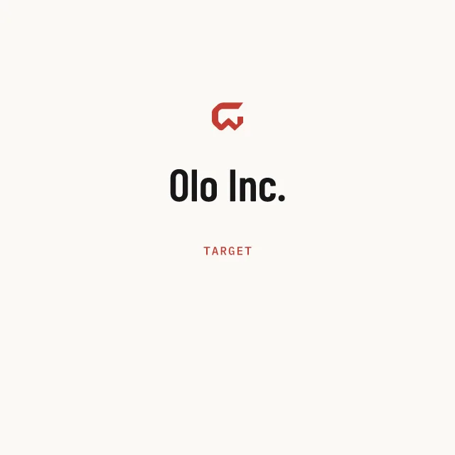 Target: Olo Inc.