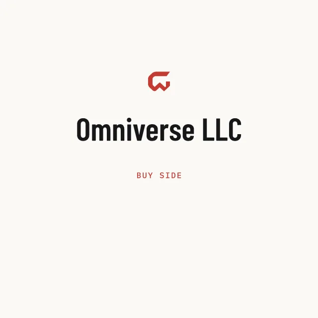 Buy side: Omniverse LLC